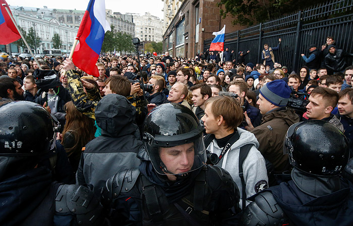 В Москве завершилась акция оппозиции В Москве завершилась акция оппозиции