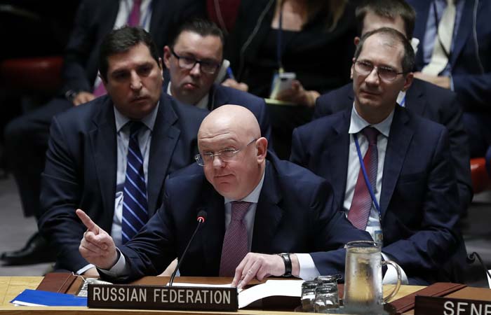 МИД РФ призвал не драматизировать блокировку резолюции СБ ООН о расследовании химатак в Сирии МИД РФ призвал не драматизировать блокировку резолюции СБ ООН о расследовании химатак в Сирии