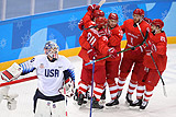 Россия победила США и вышла в четвертьфинал Олимпиады