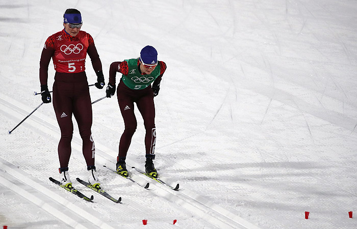 Женская команда России завоевала бронзу Игр-2018 в лыжной эстафете