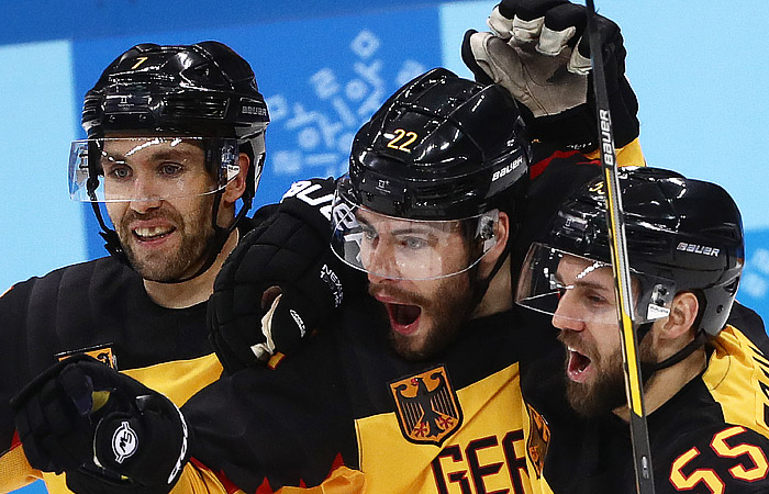 Германия стала соперником России по финалу хоккейного турнира ОИ