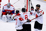 Хоккеисты сборной Канады победили Чехию в матче за бронзу ОИ