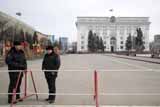 Центральная площадь Кемерова осталась оцепленной спустя два дня после митинга