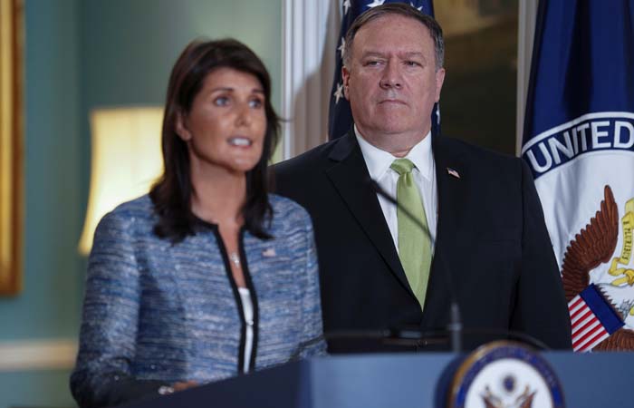США объявили о выходе из Совета ООН по правам человека США объявили о выходе из Совета ООН по правам человека