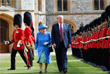 Дональд Трамп встретился с королевой Великобритании Елизаветой II в Виндзорском замке в графстве Беркшир