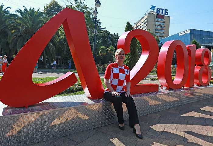 Президент Хорватии попросила россиян поддержать ее сборную в финале ЧМ