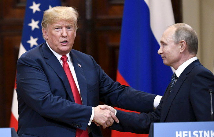 Трамп заявил, что встреча с Путиным была лучше саммита НАТО Трамп заявил, что встреча с Путиным была лучше саммита НАТО