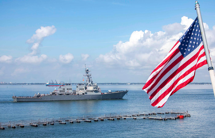 США значительно нарастили потенциал группировки ВМС в Средиземном море США значительно нарастили потенциал группировки ВМС в Средиземном море