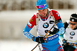 Россиянин Логинов стал третьим в гонке преследования на этапе КМ по биатлону