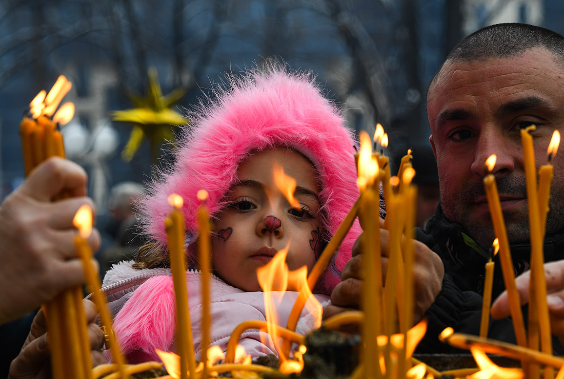 Скопье. В Центральной православной церкви Святого Климента
