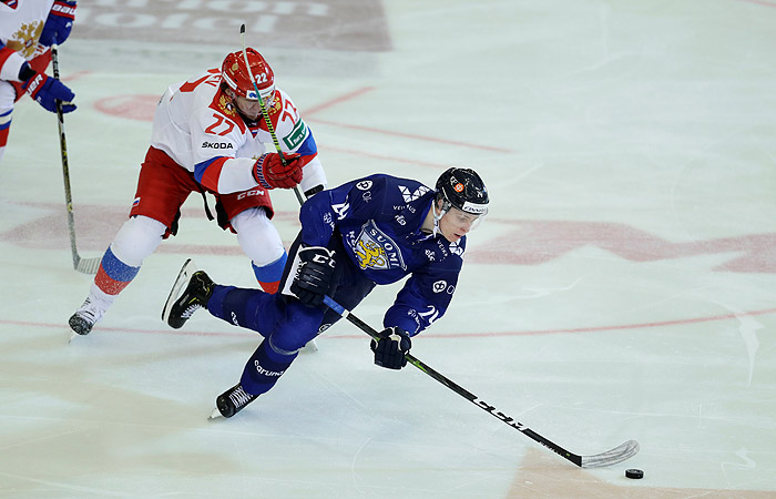 Россия проиграла Финляндии на чешском этапе Еврохоккейтура
