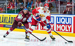 Россия победила  Латвию и досрочно вышла в плей-офф ЧМ