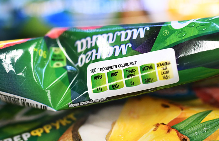 В октябре продукты в России начнут маркировать цветами светофора В октябре продукты в России начнут маркировать цветами светофора