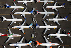 Boeing сообщил о квартальном убытке из-за списаний и приостановки полетов 737 MAX
