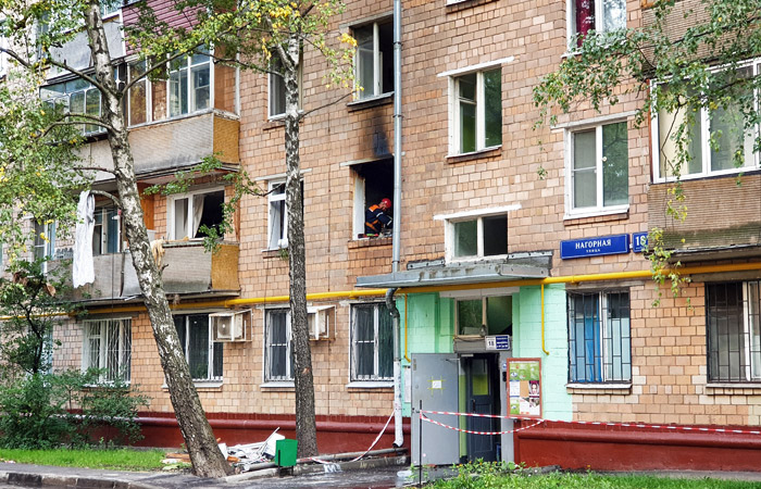 При взрыве газа на Нагорной улице в Москве никто не пострадал При взрыве газа на Нагорной улице в Москве никто не пострадал
