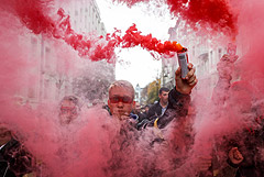 В Киеве 10 тысяч человек вышли на митинг против закона об особом статусе Донбасса