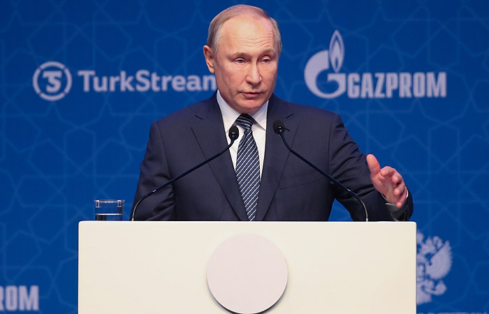 Путин гарантировал безопасность поставок газа по "Турецкому потоку" Путин гарантировал безопасность поставок газа по "Турецкому потоку"