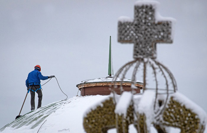 Москва останется без крещенских морозов в ночь на 19 января Москва останется без крещенских морозов в ночь на 19 января