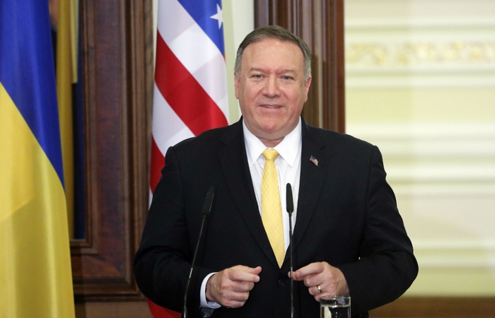 Помпео напомнил о возвращении Крыма Украине как условии снятия санкций с РФ Помпео напомнил о возвращении Крыма Украине как условии снятия санкций с РФ