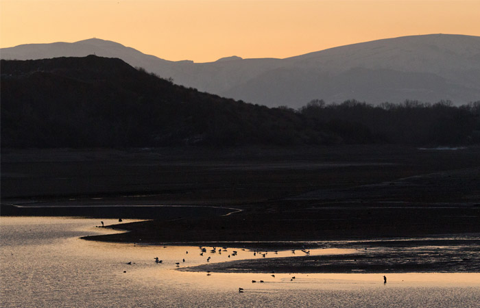 В Крыму обмелели водохранилища В Крыму обмелели водохранилища