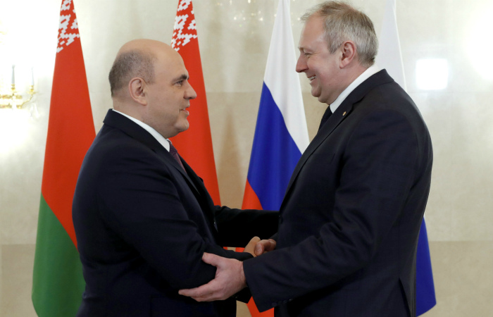 Мишустин и Румас отметили принципиальные договоренности по поставкам нефти в Белоруссию Мишустин и Румас отметили принципиальные договоренности по поставкам нефти в Белоруссию