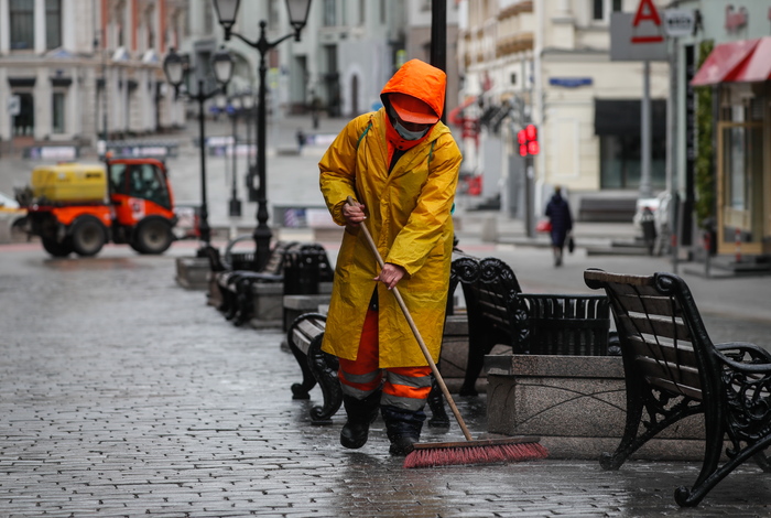 Москву продезинфицируют в четвертый раз Москву продезинфицируют в четвертый раз
