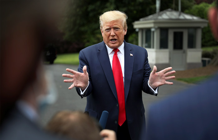 Трамп объявил о разрыве отношений США c ВОЗ Трамп объявил о разрыве отношений США c ВОЗ