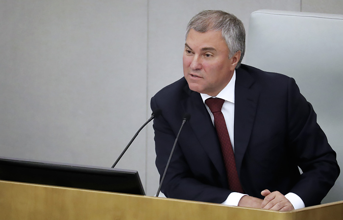 Володин заявил о непорядочности Навального в отношении президента Володин заявил о непорядочности Навального в отношении президента