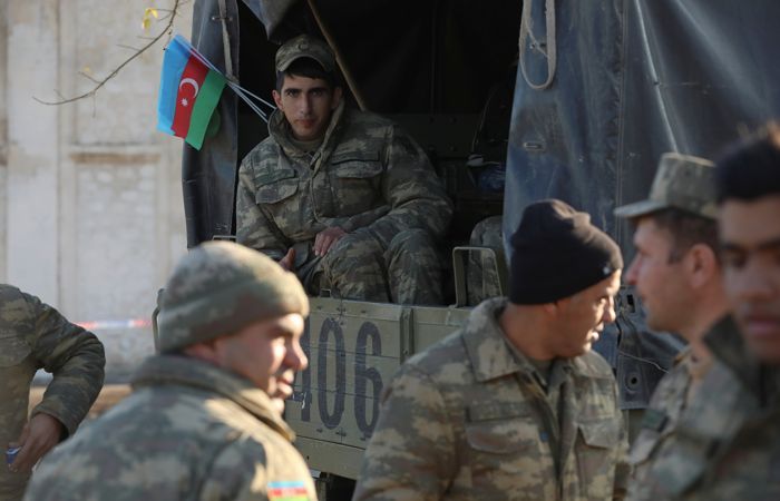 Азербайджанская армия вошла в Лачинский район в Карабахе Азербайджанская армия вошла в Лачинский район в Карабахе