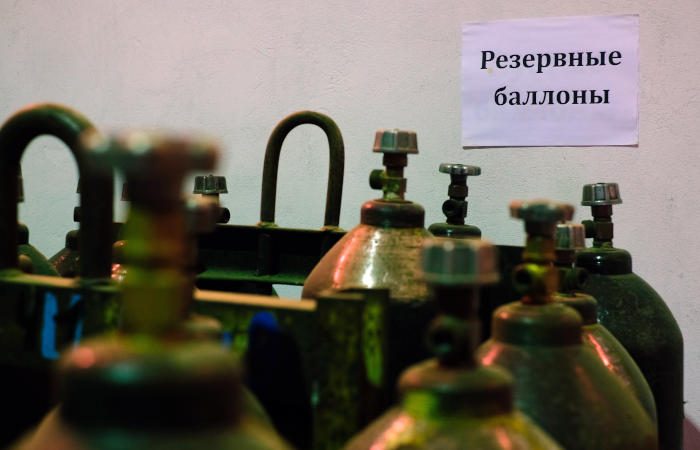 Взрыв произошел в астраханской больнице для заразившихся COVID-19 Взрыв произошел в астраханской больнице для заразившихся COVID-19