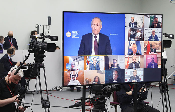 Путин заявил, что у России и США есть совпадающие интересы Путин заявил, что у России и США есть совпадающие интересы