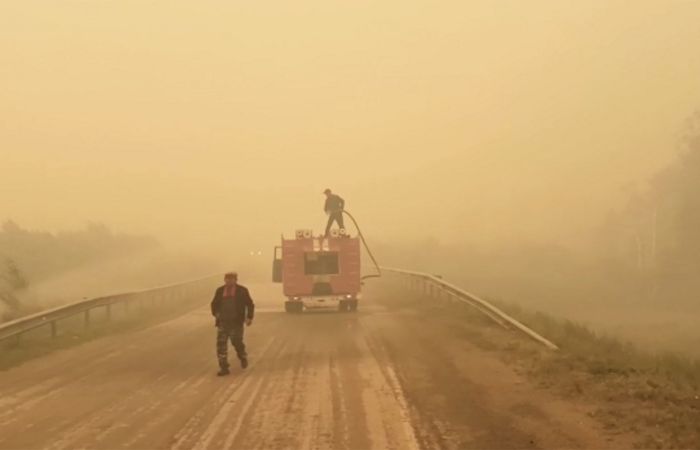 Площадь лесных пожаров в Челябинской области увеличилась за ночь втрое Площадь лесных пожаров в Челябинской области увеличилась за ночь втрое