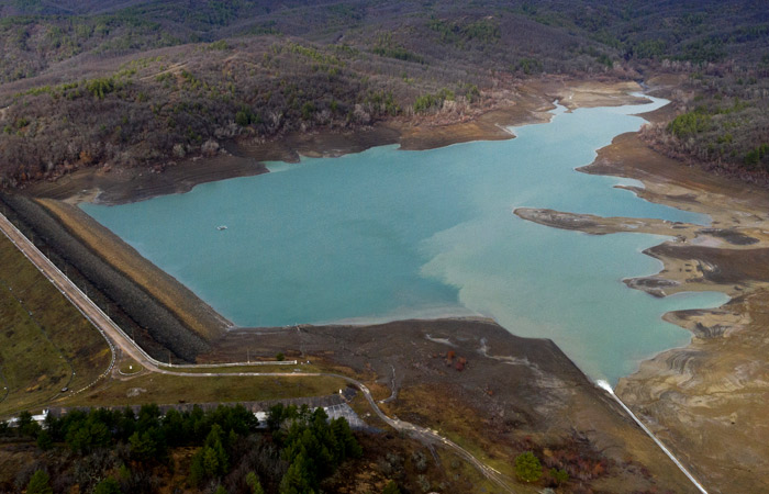 Водохранилища Крыма вновь пополнились за счет июльских дождей Водохранилища Крыма вновь пополнились за счет июльских дождей