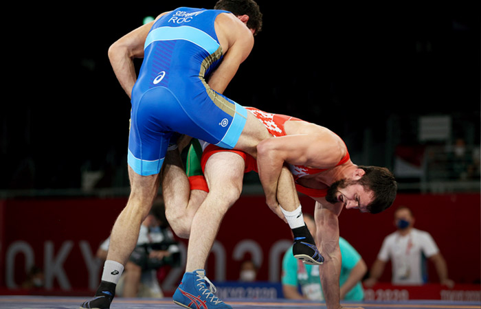 Российский борец Сидаков выиграл золото Олимпиады