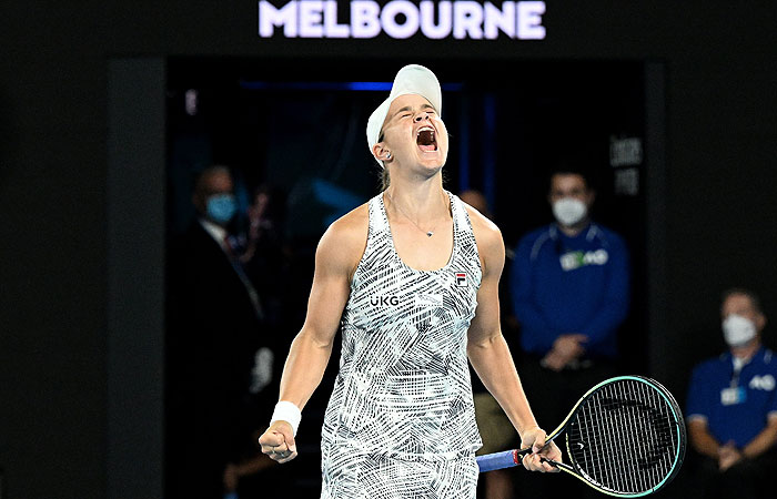 Первая ракетка мира Барти впервые в карьере выиграла Australian Open