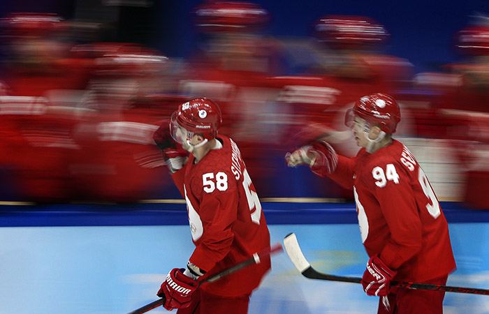 Российские хоккеисты победили Швейцарию в первом матче Олимпиады