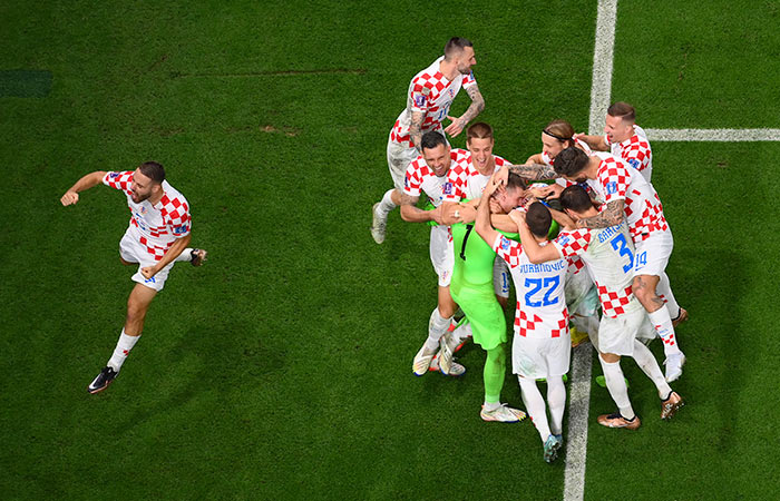 Хорватия в серии пенальти победила Японию и вышла в четвертьфинал