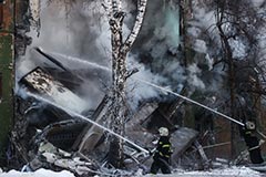 До четырех человек выросло число погибших при взрыве газа в новосибирской пятиэтажке