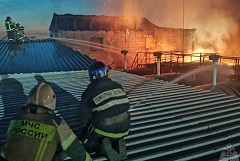 Открытое горение на складе ГСМ в Уфе ликвидировано