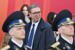 Путин поблагодарил Вучича за участие в торжествах в Москве Путин поблагодарил Вучича за участие в торжествах в Москве