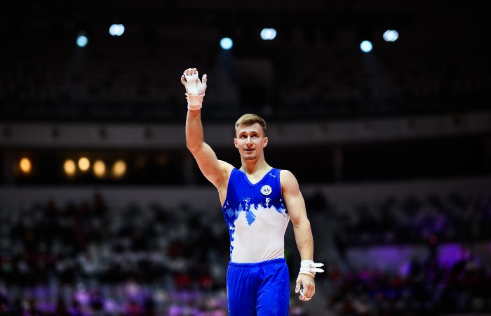 Россиянин Маринов завоевал бронзу ЧМ по спортивной гимнастике