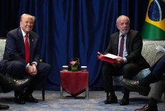 Президент Бразилии остался доволен переговорами с Трампом Президент Бразилии остался доволен переговорами с Трампом