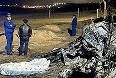 Число погибших в результате крушения вертолета в Дагестане увеличилось до пяти Число погибших в результате крушения вертолета в Дагестане увеличилось до пяти