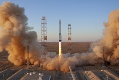 "Роскосмос" перенес пуск ракеты-носителя "Протон-М" для устранения недочетов "Роскосмос" перенес пуск ракеты-носителя "Протон-М" для устранения недочетов