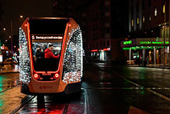 В Москве открыли трамвайную линию между Белорусским и Рижским вокзалами В Москве открыли трамвайную линию между Белорусским и Рижским вокзалами