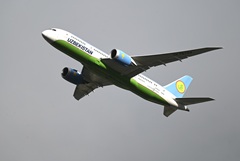 ��������� ���� Uzbekistan Airways ������� �� ��������� ����������� � �������