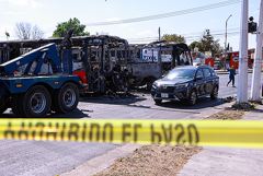 В мексиканском штате Халиско продолжаются беспорядки после гибели наркобарона В мексиканском штате Халиско продолжаются беспорядки после гибели наркобарона