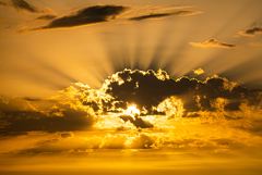 Крупный выброс плазмы происходит на Солнце Крупный выброс плазмы происходит на Солнце