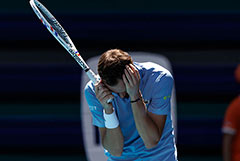 Даниил Медведев с двойной "баранкой" проиграл на турнире Masters Даниил Медведев с двойной "баранкой" проиграл на турнире Masters