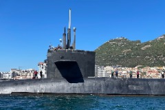 Стратегическая атомная подлодка ВМС США вошла в Средиземноморье Стратегическая атомная подлодка ВМС США вошла в Средиземноморье